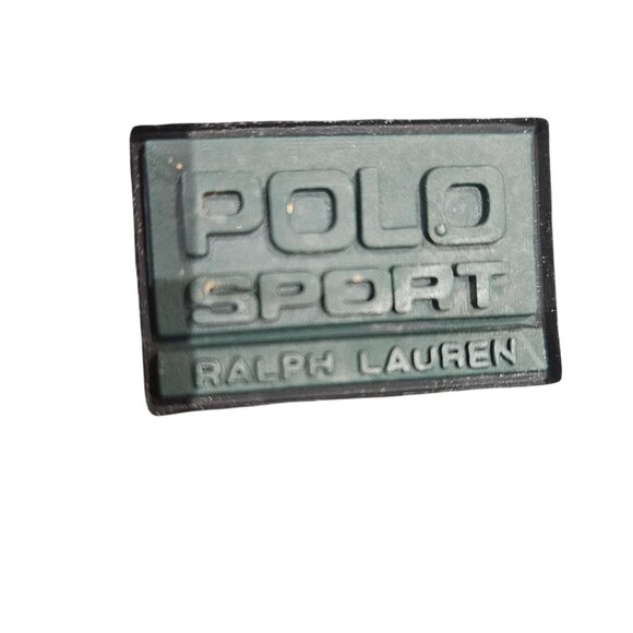 Polo Sport Ralph Lauren Mens Black Zipper Boots Size 11.1/2 M Leather & Rubber - Picture 9 of 9